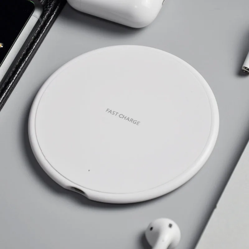 

10W QI quick Wireless Charger Charging Induction USB Charger for iPhone 8 Plus/ X XS XR for Samsung Galaxy S8/S8 Plus Note10 8