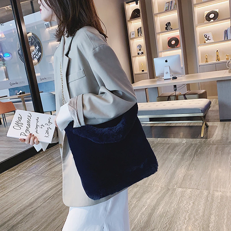 New Women Shoulder Bag Multifunction Autumn and Winter Plush Handbag Phone Coin Card Purse Messenger Female Crossbody | Багаж и сумки
