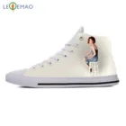 Кроссовки мужские на плоской подошве, белые, весна-осень