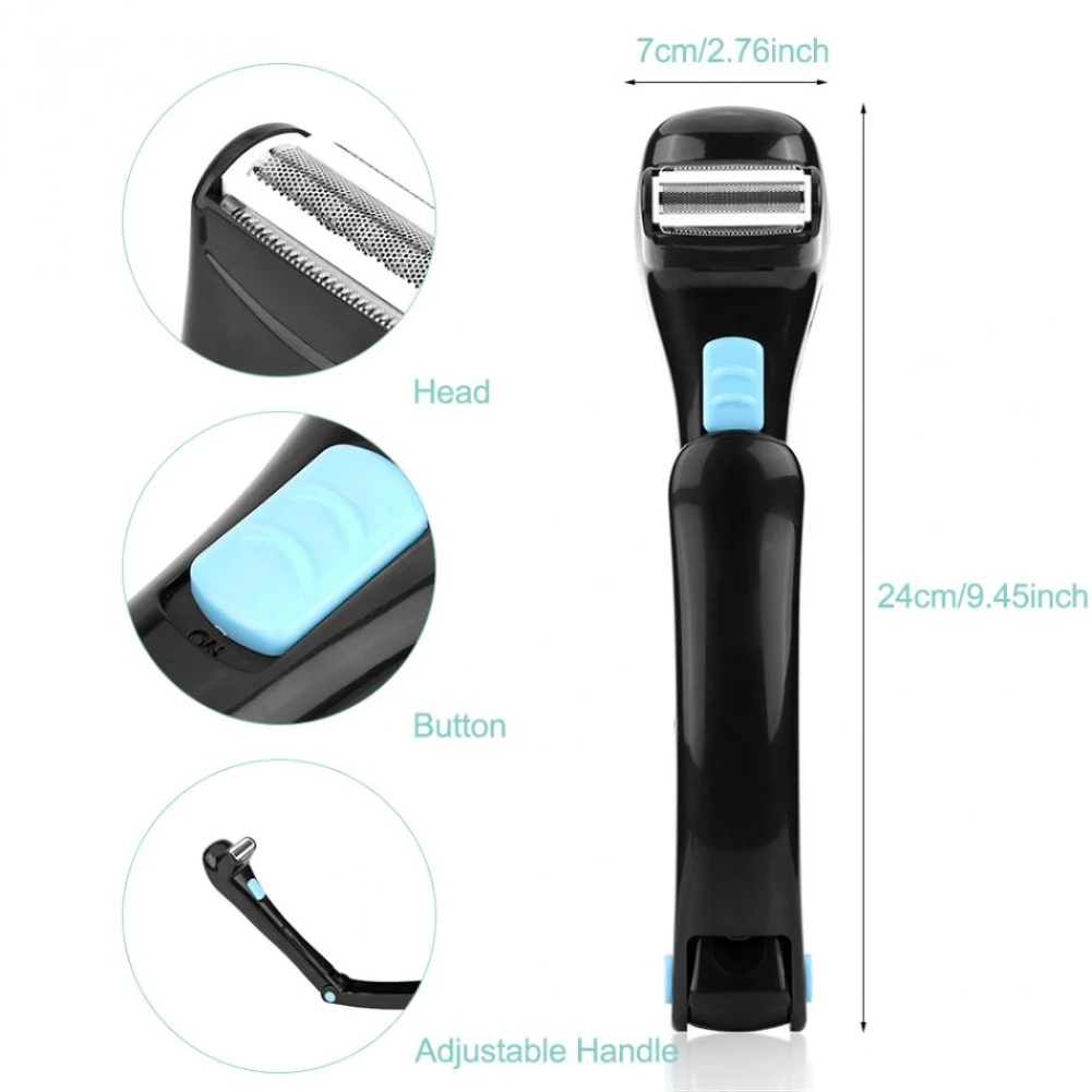 Рождественские подарки электрическая бритва для спины депиляции беспроводной