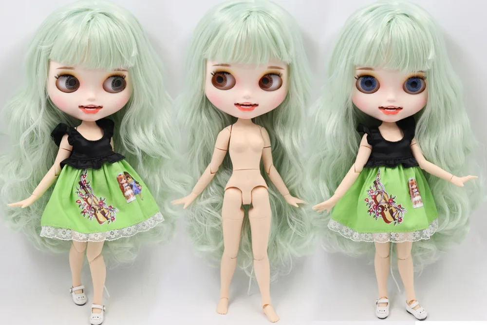 ICY Blyth кукла на заказ с руками Набор для тела Новая Улыбка Рот матовое лицо 1/6 игрушки BJD DIY модные куклы подарок для девочки специальное предложение
