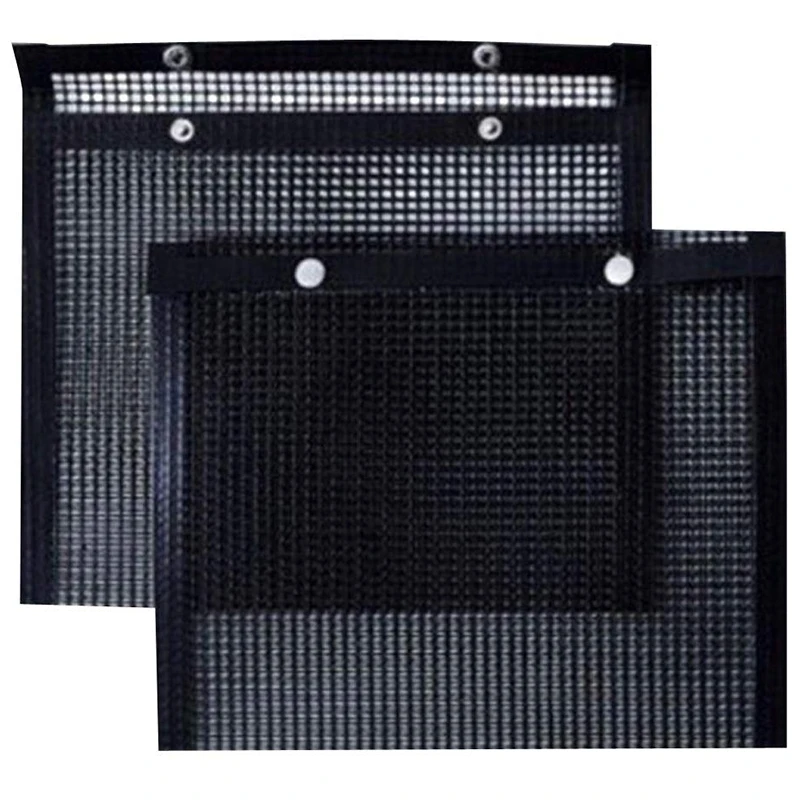 Сетчатая Сумка для барбекю и гриля 5 шт. антипригарные многоразовые мешки