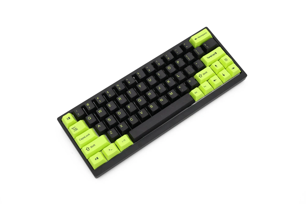 Вишневый профиль dip Dye Keycap набор толстый PBT пластиковый код терминал dye