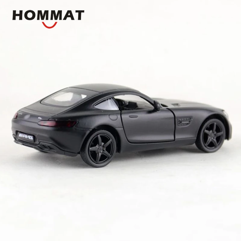 HOMMAT 1:36 Масштаб AMG GTS модель спортивного автомобиля игрушка из металлического