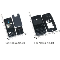 complete front cover keyboard for nokia x2 x2 00 x2 01 battery back cover high quality housing case keypad