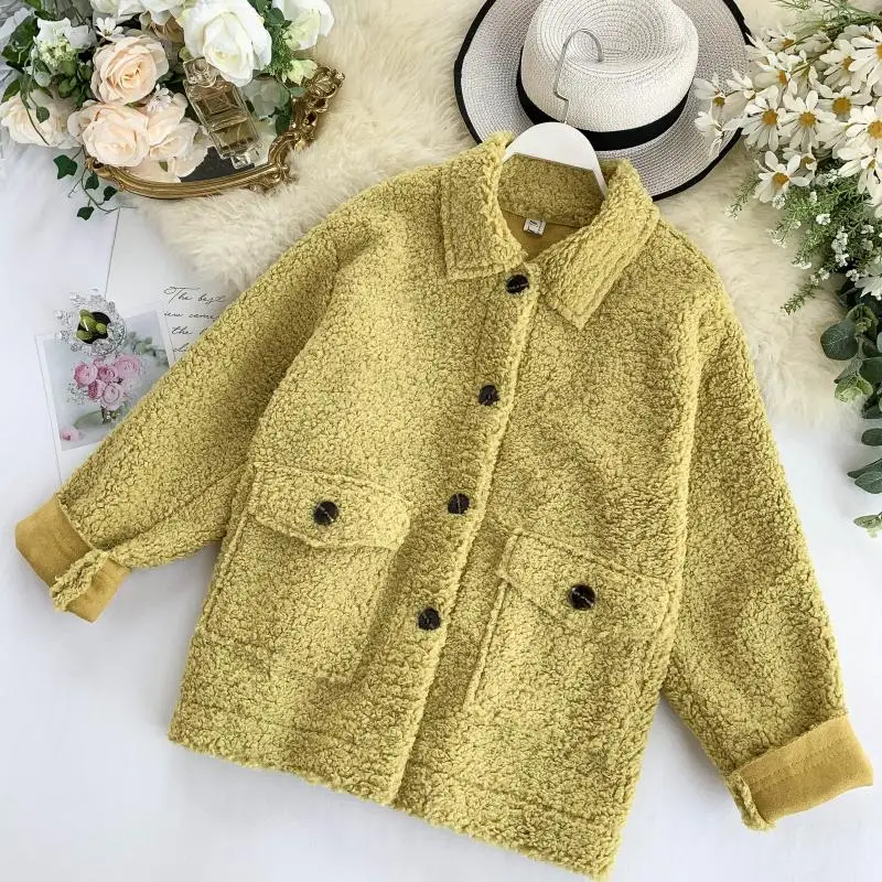 MUMUZI пальто женское 2019 Новое корейское зимнее меховое короткое стильное с овечьим