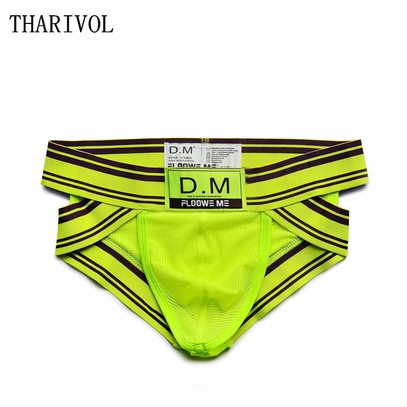 THARIVOL Трусы новые летние мужские с низкой талией сексуальные трусики модные