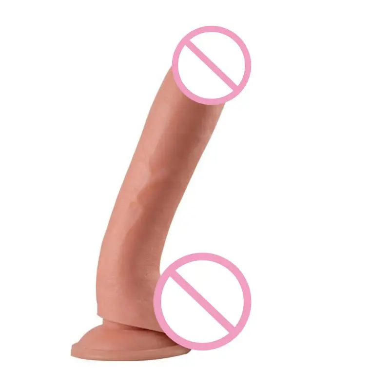 Реалистичный фаллоимитатор с присоской игрушка для игр в режиме свободные руки