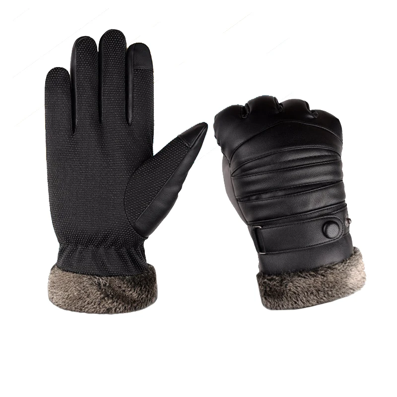 Мотоциклетные Перчатки POSSBAY теплые ветрозащитные перчатки для сенсорных экранов