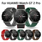 Ремешок кожаный для Huawei Watch GT 2 Pro, сменный Браслет для наручных часов, быстросъемный браслет для Huawei gt2 Pro, 22 мм