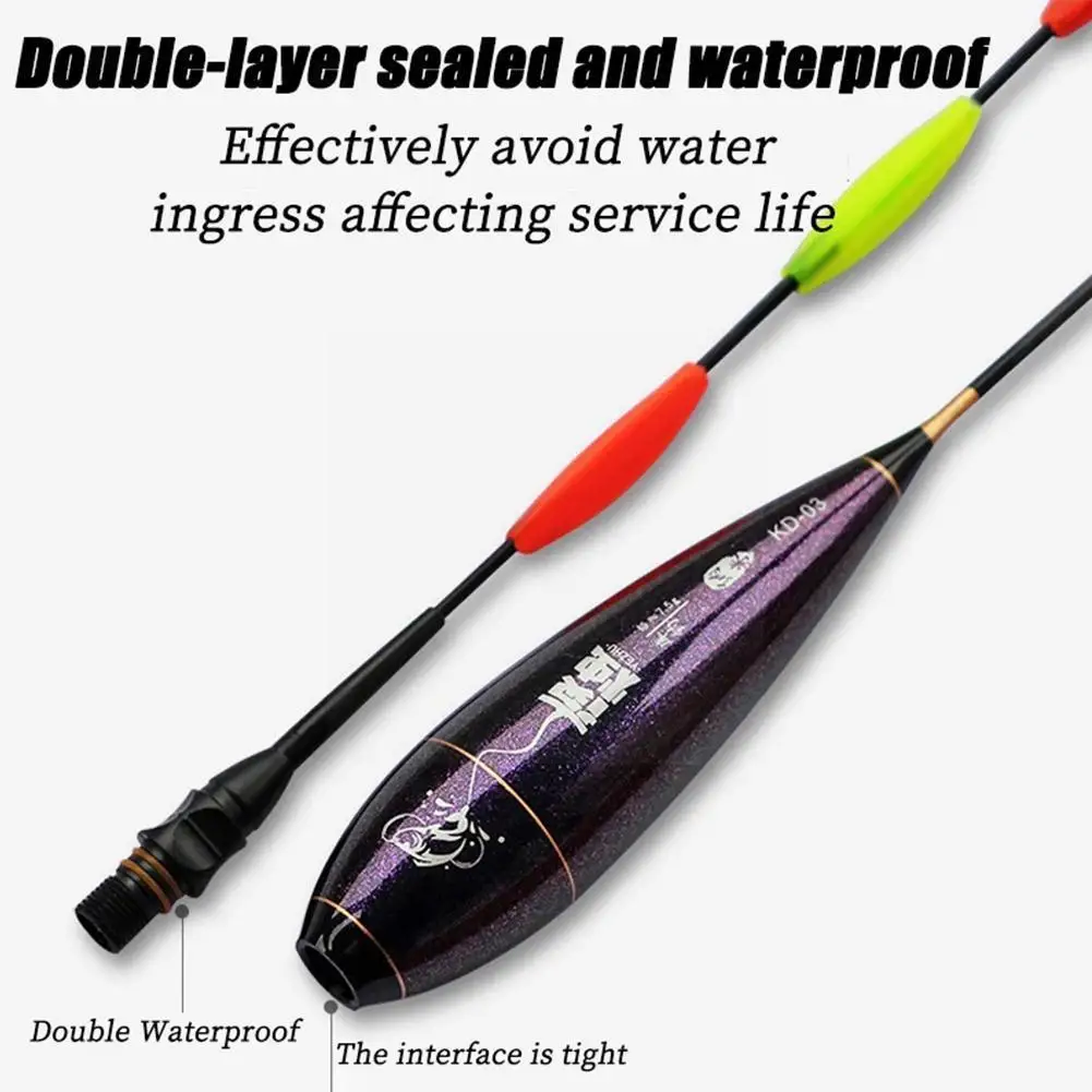 

Electronic Fishing Float Gravity Sensor Fishing Luminous Rods Float Stick Battery Buoyancy Float 2021 Great Electric Float