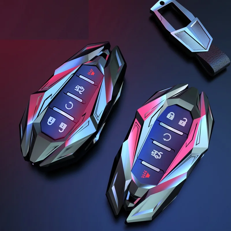 Цинковый сплав автомобильный чехол для ключей CHEVROLET cruze spark camaro Volt Bolt Trax Малибу