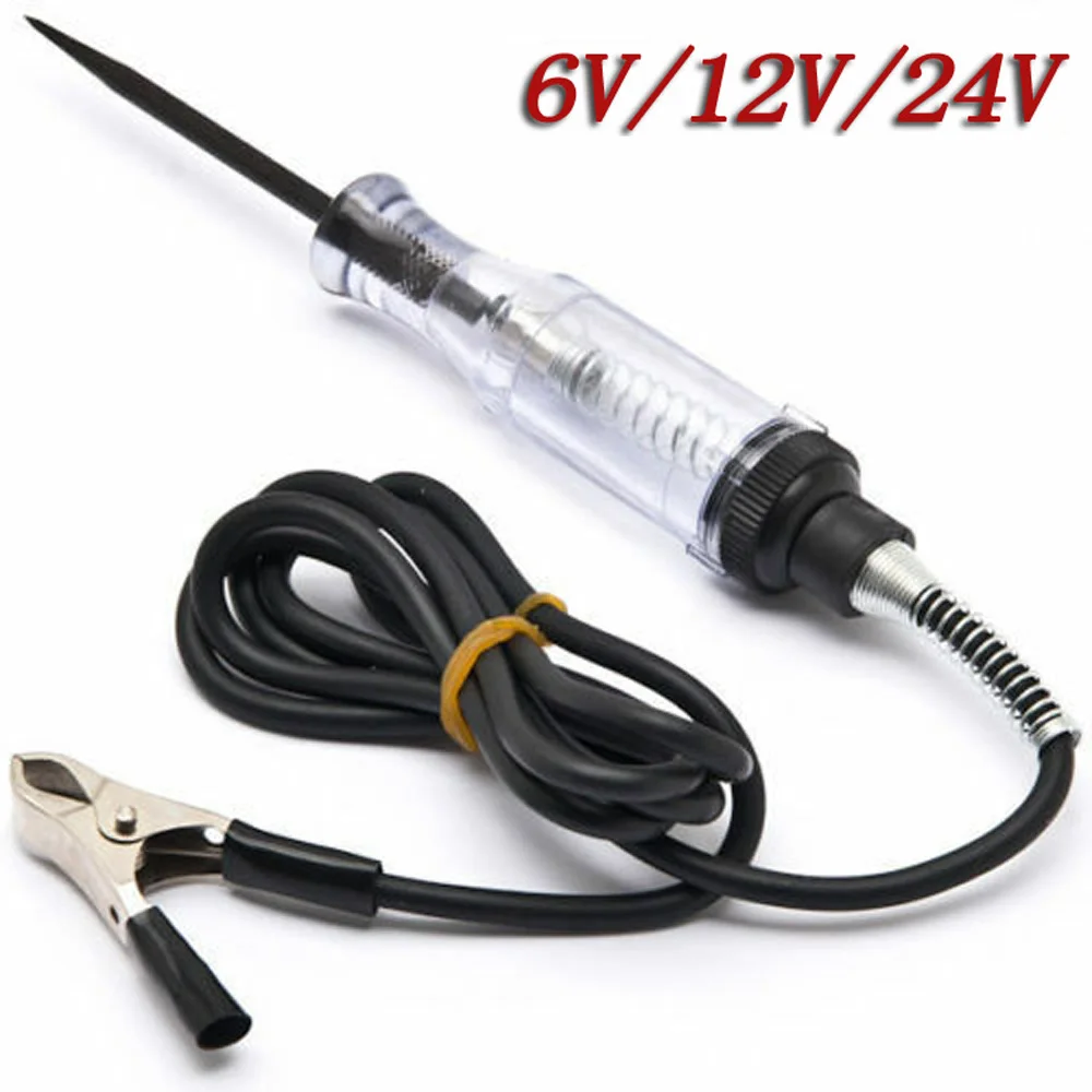 

Car Diagnostic Tools DC 6V/12V/24V Auto Voltage Circuit Tester Automobile Light Lamp System Probe Detector