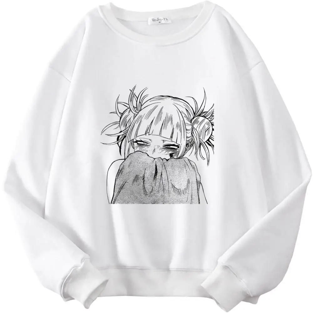 

Уличная одежда My Hero академия, свитшот, Повседневная Женская толстовка с принтом в готическом стиле, панк, худи в стиле Харадзюку, повседневн...