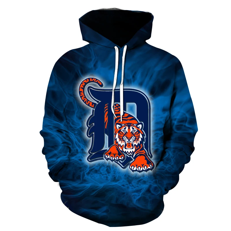 

Fall/Winter men tiger print hoodie 3d animal graphic hoodie Oversized hoodie Men's Hoodie Casual sweatshirt Long sleeve pullover