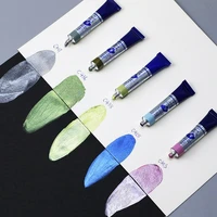 rubens 1pc 8ml professional metallicmineral watercolor paints tube water color paint for drawing artist pigment art supplies
