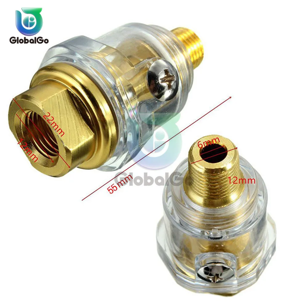 Аппаратная смазка масленки 1/4 дюйма BSP Mini встроенная для пневматического