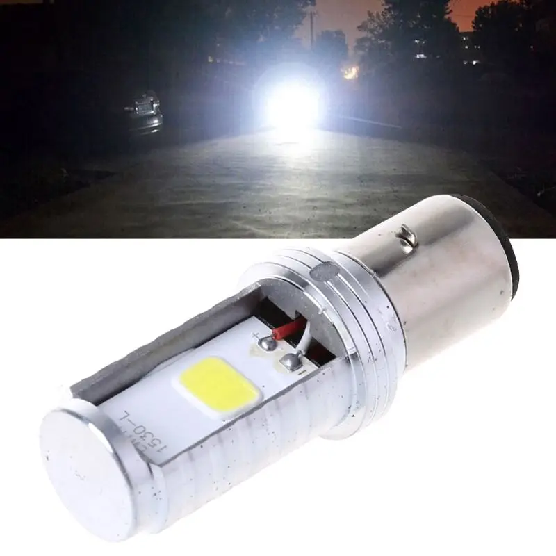 2021 New 12W H6 Motorcycle Bulb LED Lamp Hi/Lo Beam Headlight Front Light For Honda Kawasaki |