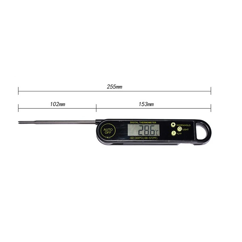 

DTH-132 Digital Kitchen Thermometer for Oven Beer Meat Cooking Food Probe BBQ Electronic Thermometer Household Kitchen Tools