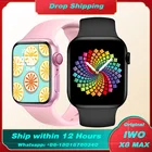 Оригинальные Смарт-часы IWO13 MAX X8 MAX, спортивные Смарт-часы для мужчин и женщин, пользовательские обои, Bluetooth, телефонные звонки, смарт-браслет, водонепроницаемый