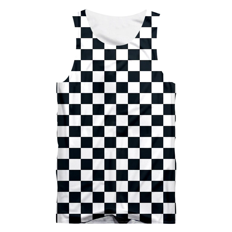 Мужская повседневная майка OGKB в стиле Харадзюку приталенная рубашка без рукавов