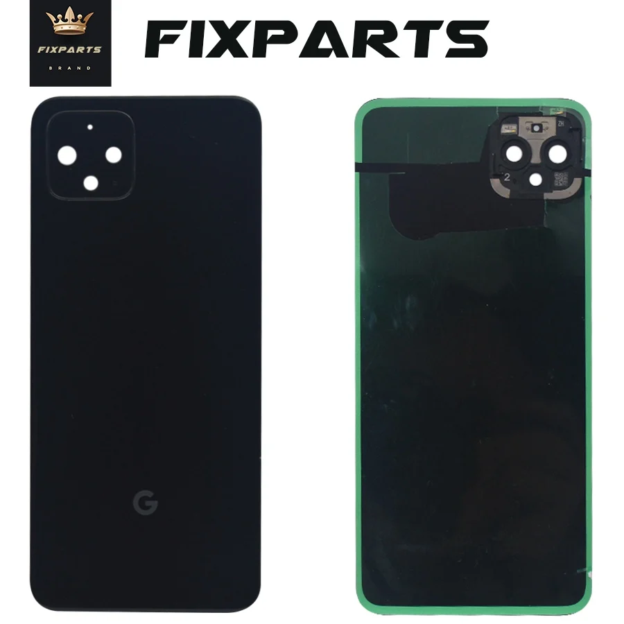 

New Google Pixel4 Pixel 4 XL Back Battery Cover Door Rear Glass Housing Case 6.3" Replacement Google Pixel 4 Battery Cover Black