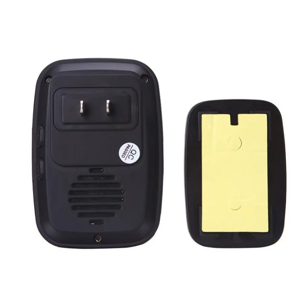 A10 черный беспроводной дверной звонок удаленный домашний противокражная