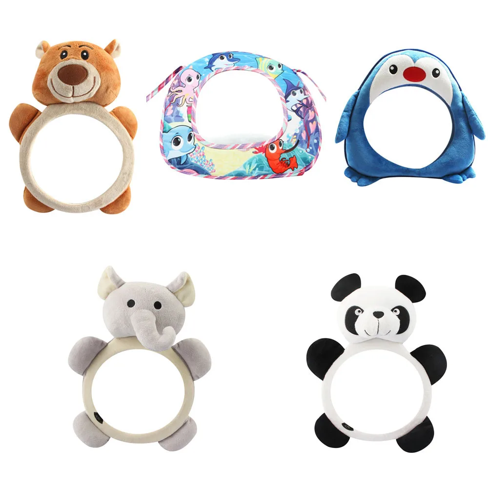 Долговечное зеркало заднего вида мини небьющееся Автомобильное детское