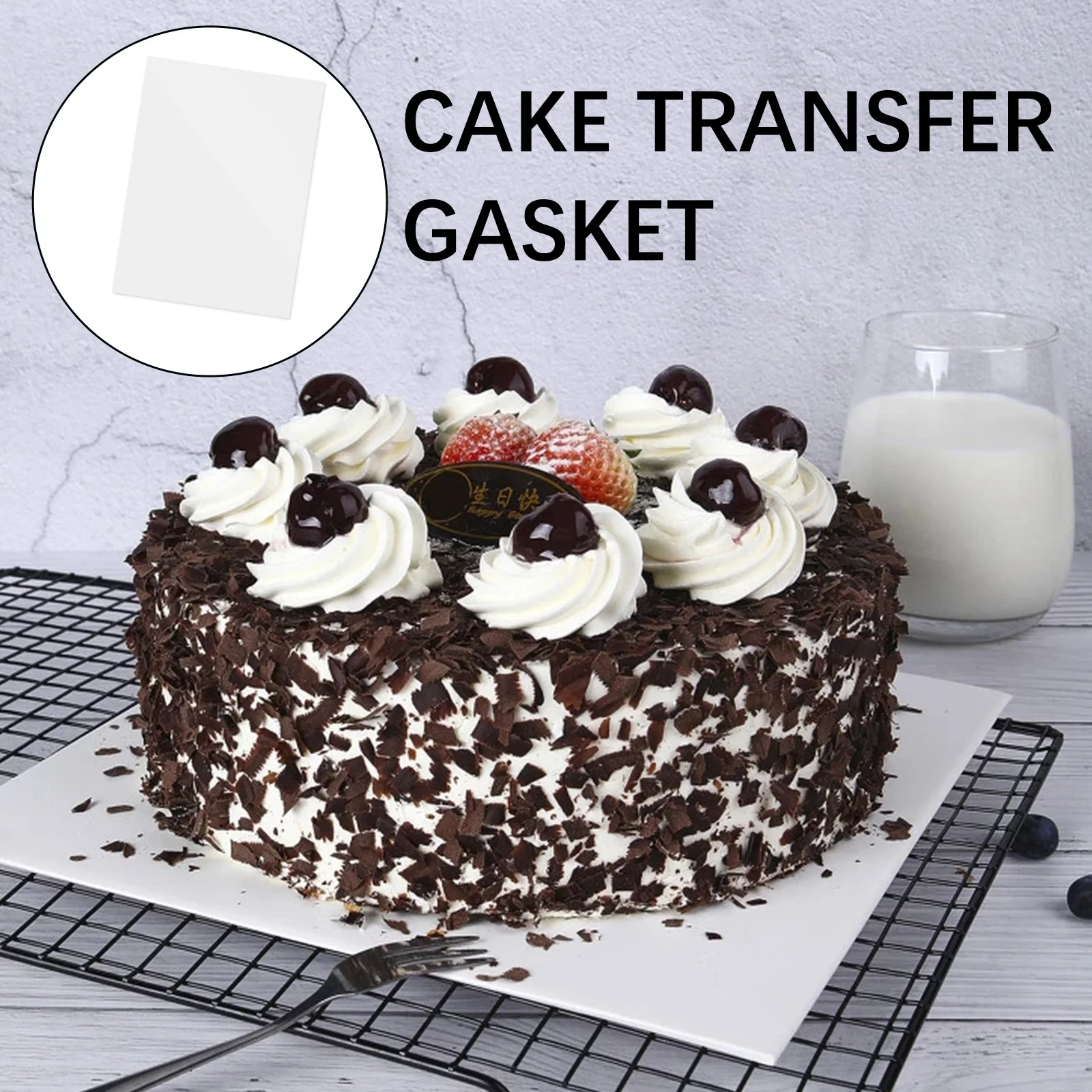 Cake Transfer Paper Sheet A4 Edible Glutinous Rice 3D Hand-painted Decoration Tool | Дом и сад