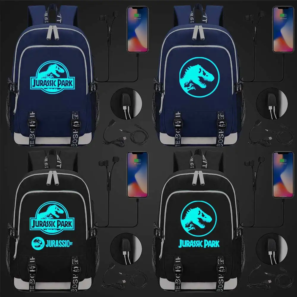 Синий светящийся динозавр парк и мир Юрского периода USB мальчик девочка книга