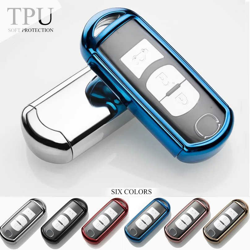 1 шт. ТПУ полностью герметичный чехол для ключей в виде ракушки Защитная крышка