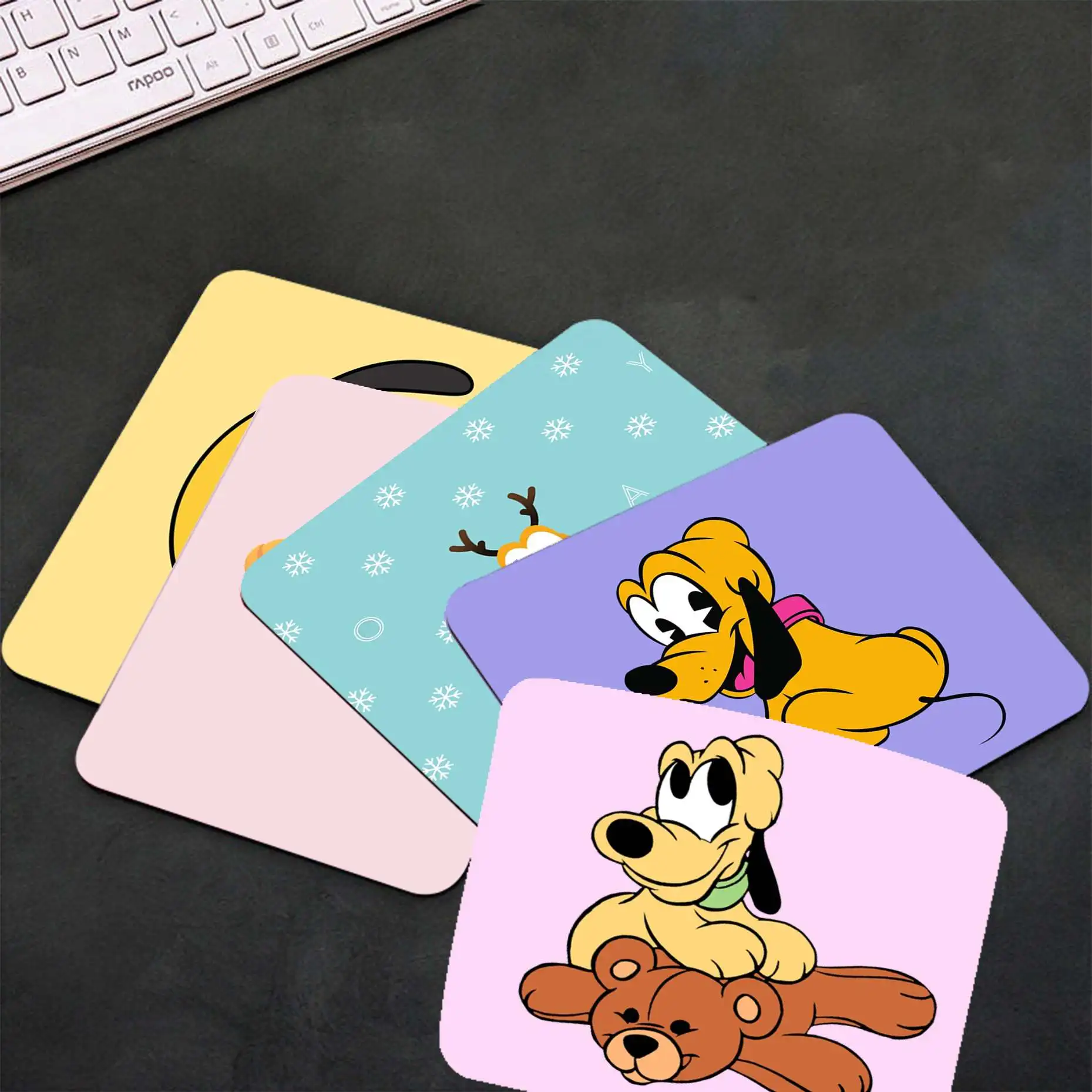 Винтажный классный Disney Kawaii Pluto Dog высокоскоростной новый коврик для мыши лидер