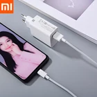 Xiaomi 33 Вт быстрое зарядное устройство официальный мощность турбо чардж адаптер кабель с разъемом USB Type-C для Mi 11 10 10T Pro 5G Poco X3 Redmi Note 9 8 Pro