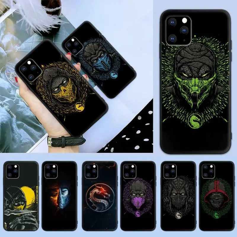 

Mortal Kombat Game Phone Case Phone Case For iPhone 6 7 8 Plus 11 12 ProMax X XR XS SE Max Back Cover