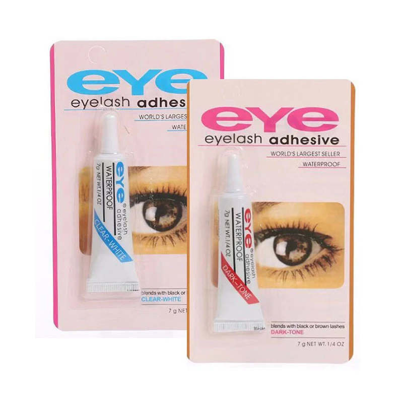 

7g Professional Eyelash New Strong Glue White/Black Waterproof False Eyelashes Makeup Adhesive Eye Lash Glue Cosmetic Tools
