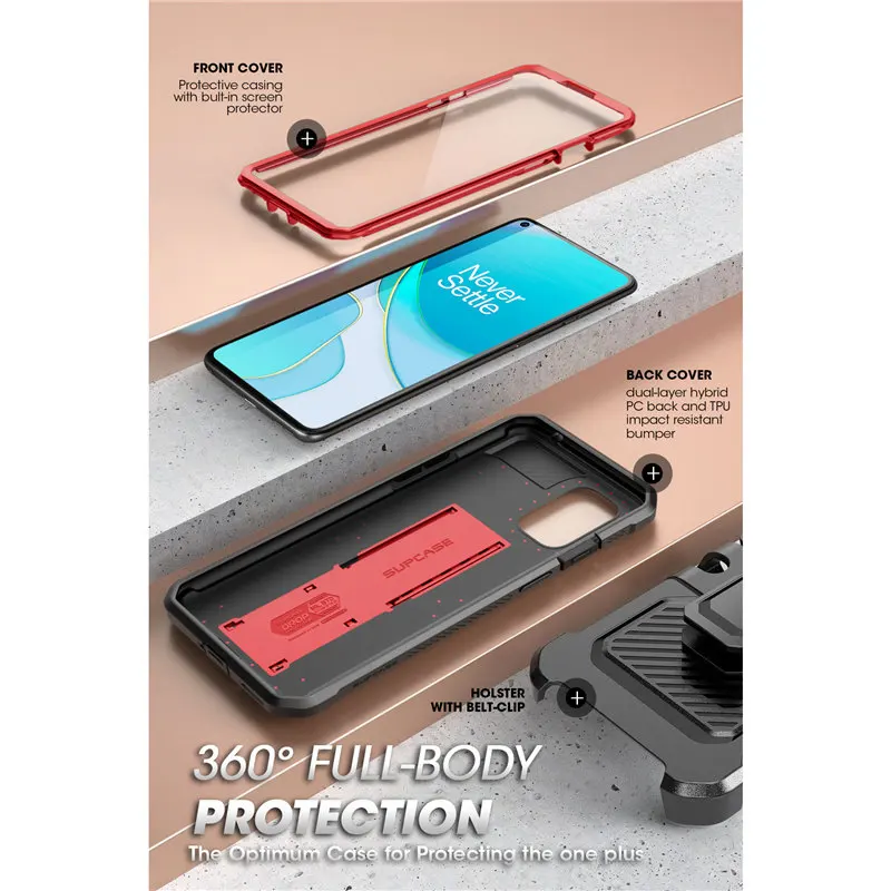 SUPCASE For OnePlus 8T Case (2020) UB Pro Heavy Duty Full-Body Holster Cover with Built-in Screen Protector | Мобильные телефоны и