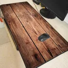 Mairuige модный коричневый деревянный игровой коврик для мыши для ноутбука CSGO DOTA, резиновый, большого размера