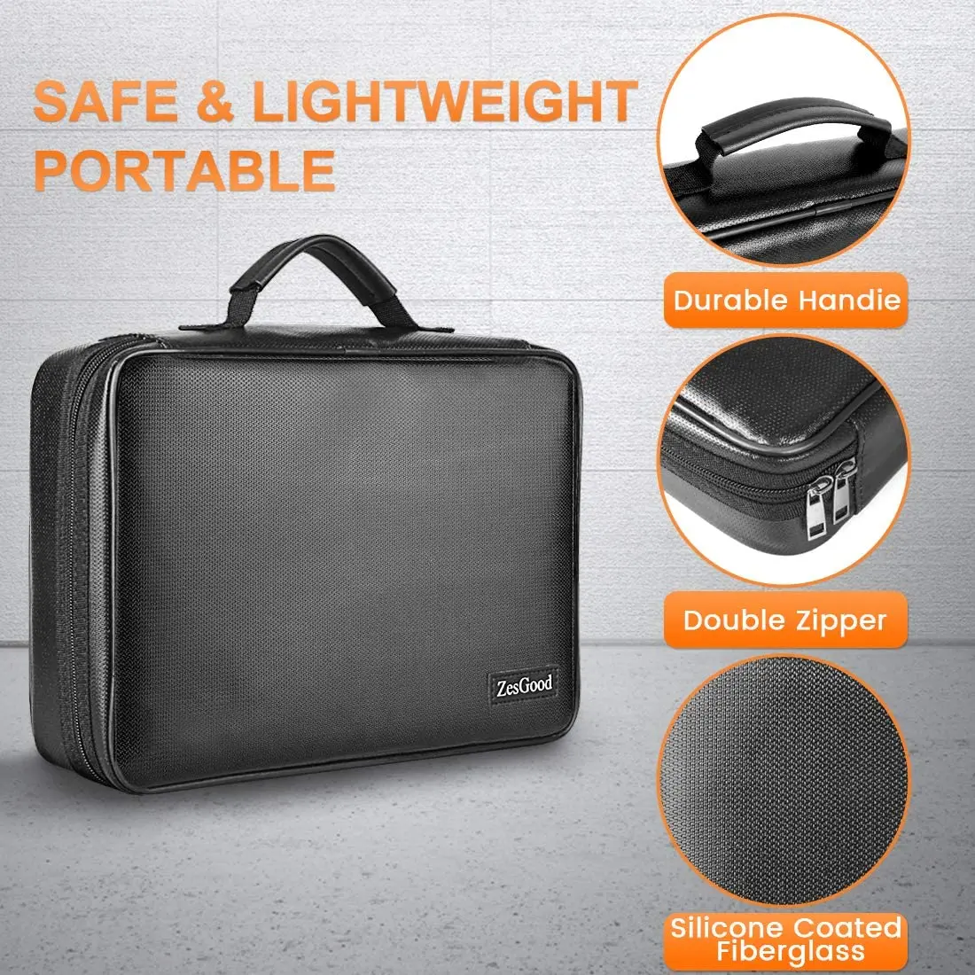 Портативный ящик для хранения батарей противопожарный чехол переноски