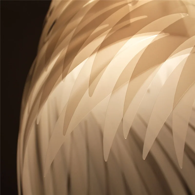 

Nordic Pendant Lights Modern Creative Angel Wing Feather Lamp Dining Room Furniture Living Room Hanging Lights acrylic Led Light