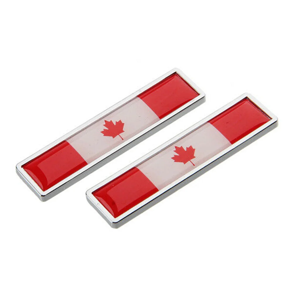 Durable And Practical Car Styling Canadian Flag Logo Auto Sticker Canada Emblem Badge Decal Accessorie | Автомобили и мотоциклы