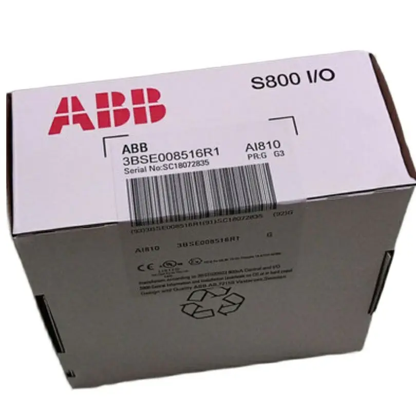 

Новый и оригинальный аналоговый входной модуль ABB AI810 3BSE008516R1, бесплатная доставка