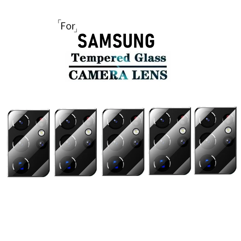 

3PCS Camera Lens Protector Glass on S20 FE S21 A51 A71 Back Lens Protector For Samsung Z Fold 3 S21 Ultra S10 S9 Note 20 Note9