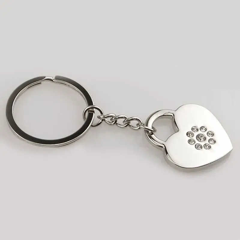 Мода Lover Сердце Стразы инкрустированные брелок цепочка кошелек сумка для