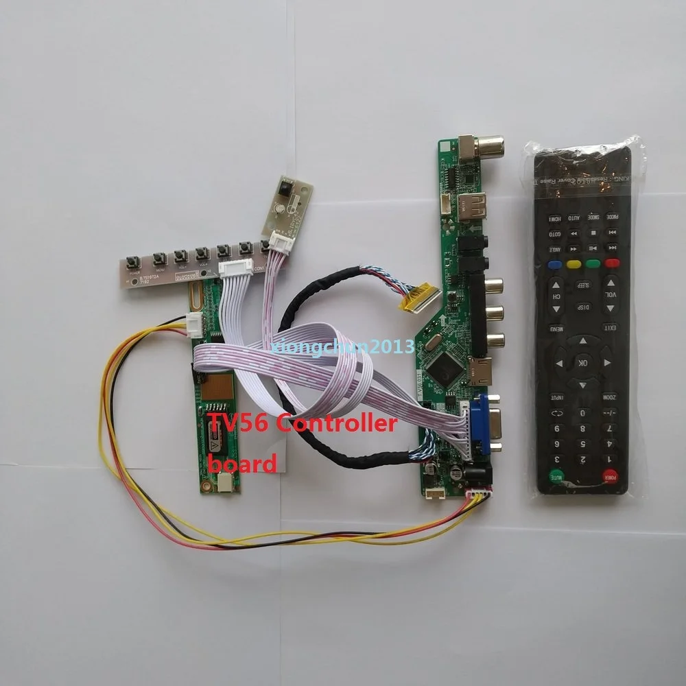 

LCD LED VGA AV 1 CCFL lamps card AUDIO TV HDMI USB monitorController board driver Board For LTN154AT07 1280X800 15.4"