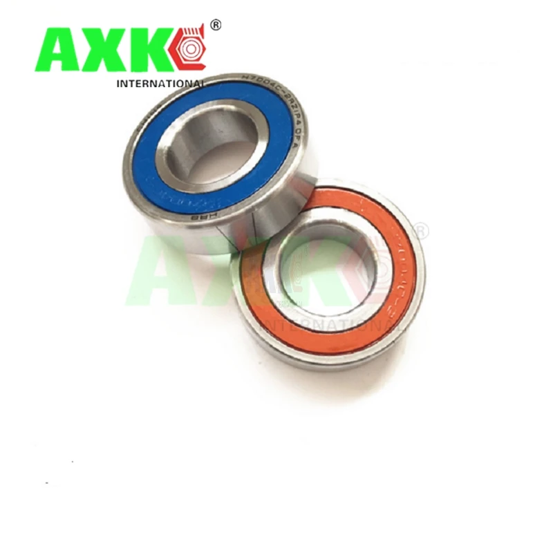 1 пара AXK 7004 H7004C 2RZ P4 DF A 20x42x12 20x42x24 герметичные Радиально-упорные контактные