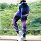 Женские Штаны Для Йоги 2020, эластичные спортивные Леггинсы для фитнеса, трико с высокой талией и принтом, спортивные штаны для бега и тренировок