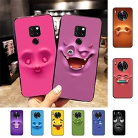 funny face phone case for huawei nova3i 3e mate20lite 20pro 10lite luxury funda case