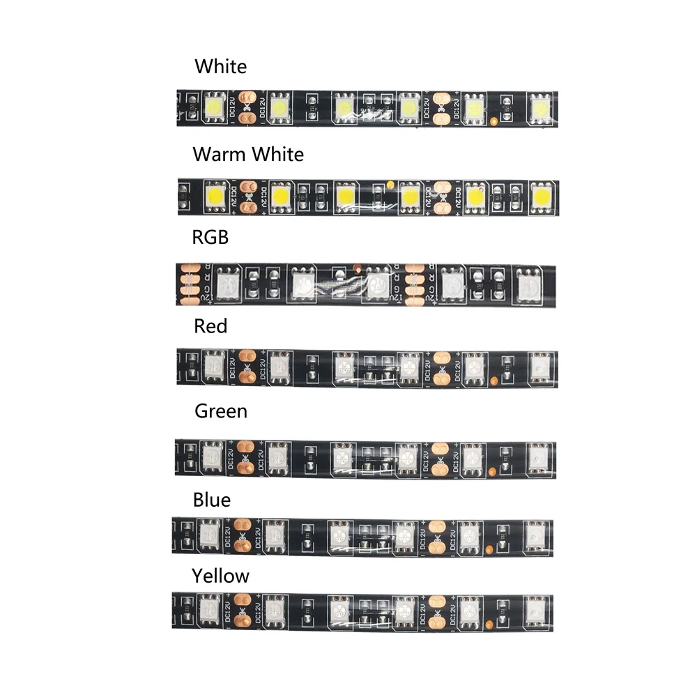 Светодиодная лента RGB/RGBW/RGBWW 5050 5 м водонепроницаемая светодиодная отличающаяся