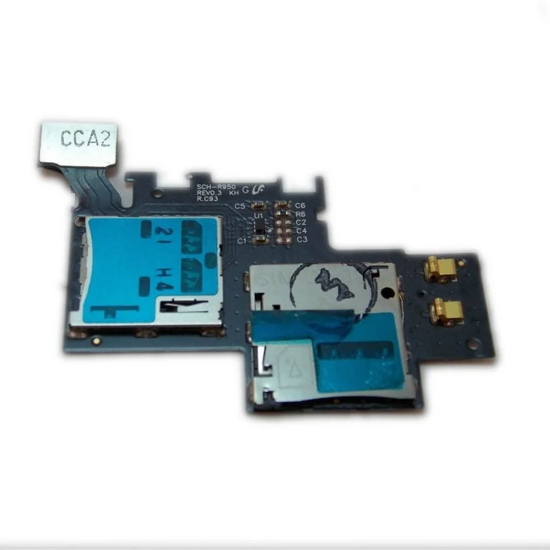 Для Samsung Galaxy Note 2 GT N7100 N7105 I317 T889 L900 I605 R950 SIM и держатель карты памяти MicroSD разъем
