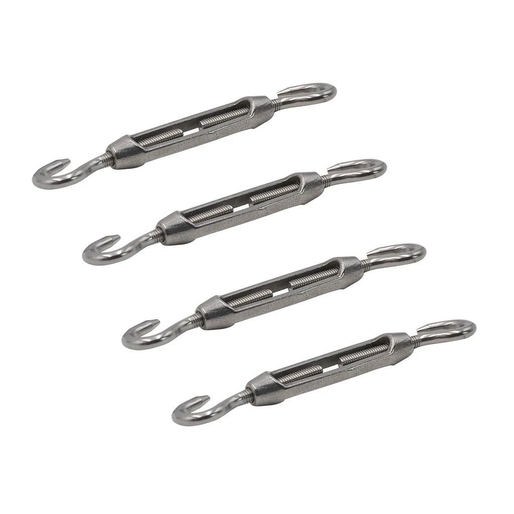 Набор из 4 шт. Натяжной крюк стресса с рабочей Нержавеющая сталь десять